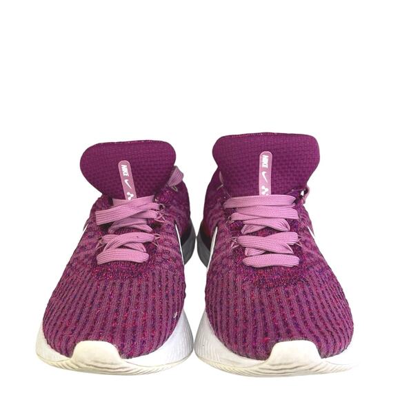 Nike React Infinity Run Flyknit 3 Women's Purple Athletic Sneakers Shoes Sz 6.5 - Picture 2 of 6